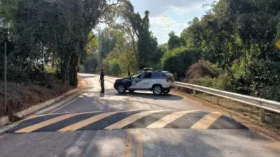 Redutores de velocidade são instalados em estrada que Liga Cosmópolis a Artur Nogueira