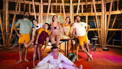 Família Burg estreia o espetáculo Circo Rodapé em Cosmópolis