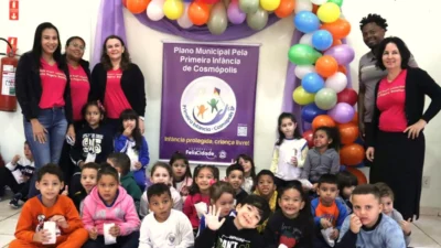 Cosmópolis oficializa o Plano Municipal da Primeira Infância