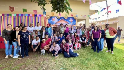 Arraiá do CAPS reúne alunos, familiares e profissionais da saúde