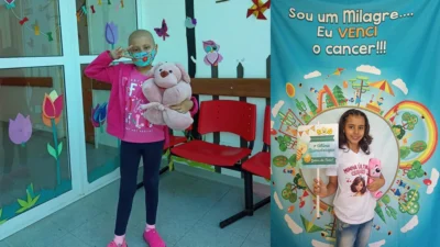 Yasmim vence a luta contra leucemia após mais de dois anos de tratamento