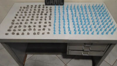 Guarda Municipal localiza mais de 240 porções de entorpecentes
