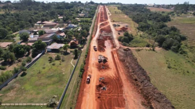 Obras da ‘Avenida do Desenvolvimento’ estão em andamento