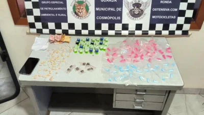 GOC e GEPAR detêm indivíduos com drogas e dinheiro