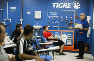 Empresa Tigre oferece 50 vagas para curso de instalação hidráulica em Paulínia