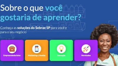 Sebrae-SP tem 150 cursos EAD para quem deseja empreender ou já tem próprio negócio