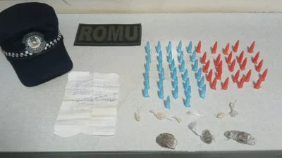 ROMU detém suspeito com porções de cocaína, maconha e crack