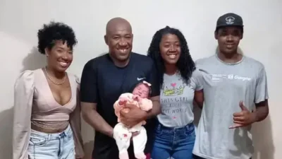 Pai de três filhos já adultos, Hendrix Marshall conta como é a nova jornada com a chegada da pequena Helo