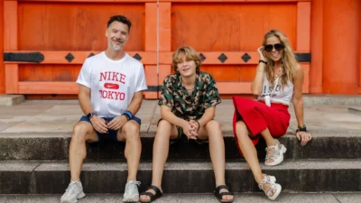 Cosmopolense tem a oportunidade de fotografar Adriane Galisteu no Japão