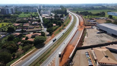 Obras na Prof. Zeferino Vaz (SP-332) alteram acesso às empresas do bairro Santa Terezinha, em Paulínia, a partir de segunda-feira (26)