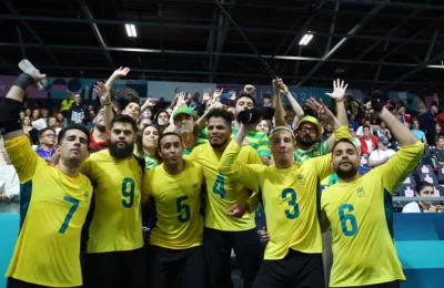 Brasil conquista bronze no golbol masculino nas Paralimpíadas de 2024