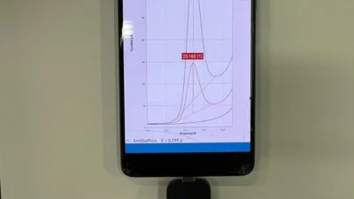 Dispositivo portátil detecta sinal de infarto pela saliva
