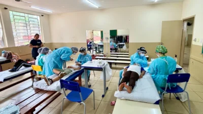 EMEB Monsenhor João Batista Maria Rigotti realiza ação de saúde bucal para estudantes