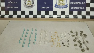 Haxixe, maconha, cocaína e crack são localizados em condomínio