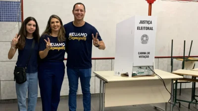 Candidato a prefeito Junior Felisbino vota no ‘GEPAN’