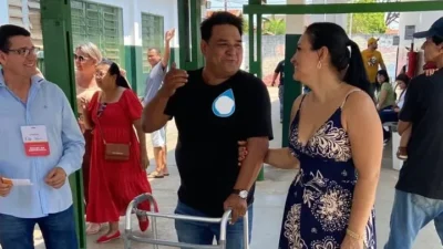 Candidato a prefeito Humberto Hiroshi vota na ‘LOKAC’