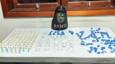 Guarda Municipal localiza 191 porções de entorpecentes após fuga de indivíduo