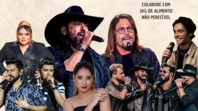 Cosmópolis ganha megashow sertanejo com a dupla Edson e Hudson e convidados em comemoração aos 80 anos da cidade