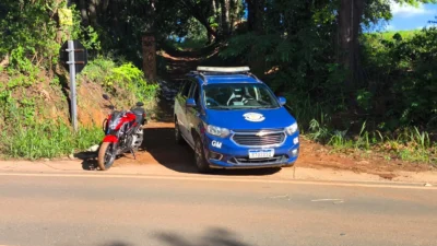 Guarda Municipal de Cosmópolis localiza motocicleta abandonada na Estrada São Bento