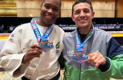 Atletas de Paulínia se destacam no Campeonato Mundial de Judô em Las Vegas