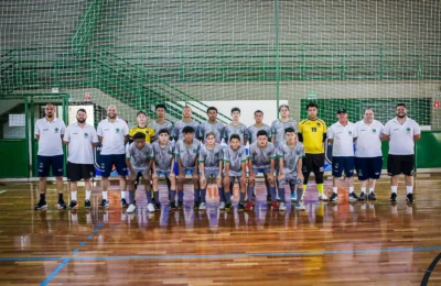 Seleção de Futsal de Paulínia vai à quadra para disputar as quartas de final neste domingo (24)