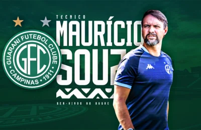 Maurício Souza é o novo técnico do Guarani