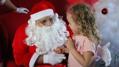Papai Noel chega em Cosmópolis neste sábado (07)