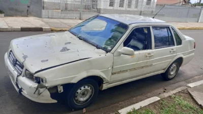 Guarda Municipal de Cosmópolis realiza apreensão de veículo com placa artesanal