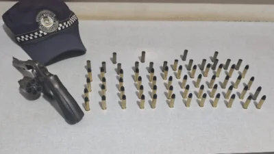 Homem é preso em flagrante após disparos com arma de fogo