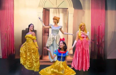 Teatro Ceart apresenta espetáculo interativo para crianças: Chá encantado com as princesas