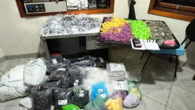 Guarda Municipal apreende grande quantidade de drogas e prende casal