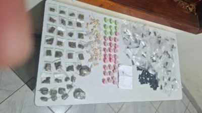 Guarda Municipal apreende drogas durante patrulhamento noturno