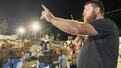 Feira Noturna de Cosmópolis tem apresentação especial da Banda Municipal