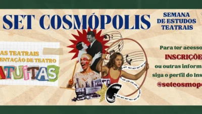 Cosmópolis recebe 1ª Semana de Estudos Teatrais com oficinas e apresentação gratuita