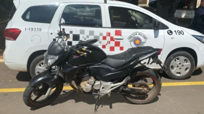 Homem é preso por receptação e adulteração de moto em Cosmópolis