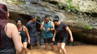 Participantes percorrem 13 km em trilha inédita da 17ª ECOTUR
