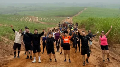 Aventureiros percorrem trilha de 10 km em mais uma edição da ECOTUR