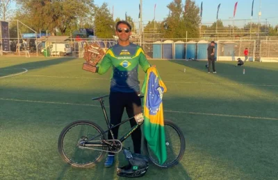 Atleta de Paulínia conquista terceiro lugar no Panamericano de Bicicross