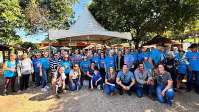 Clube da Terceira Idade participa de passeio no Pesqueiro do Marco