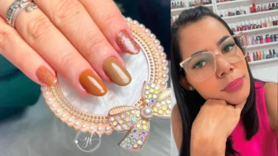 Tons terrosos e nail art discreta marcam tendências de unhas para o outono 2025