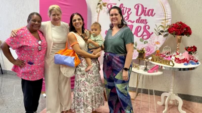 Encontro reúne gestantes e puérperas em homenagem ao Dia das Mães