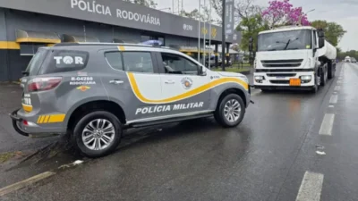 Caminhoneiro é Preso em Paulínia por furto de combustível e uso de bloqueador