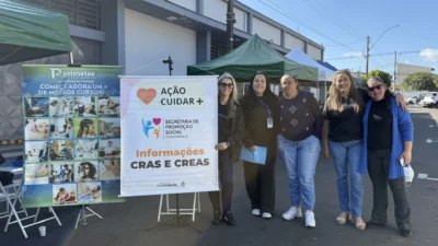 Ação leva serviços de saúde e assistência social à população em situação de rua