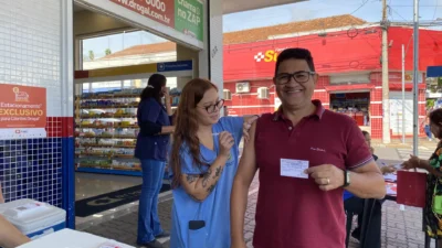 Vacinação contra a gripe acontece na Farmácia da Drogal nesta sexta (6)