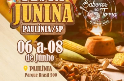Vem aí a 1ª Festa Junina com Festival Sabores da Terra