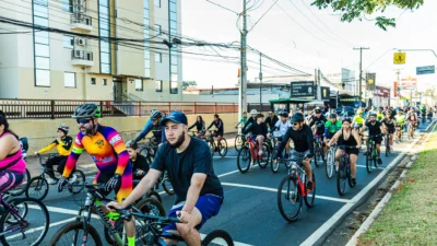 Cerca de 500 pessoas participam do 2º Passeio Ciclístico do ano em Paulínia