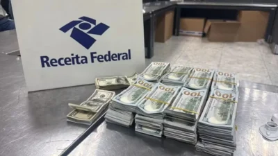 Mais de R$ 1 milhão é encontrado escondido em frascos de xampu no Aeroporto de Guarulhos