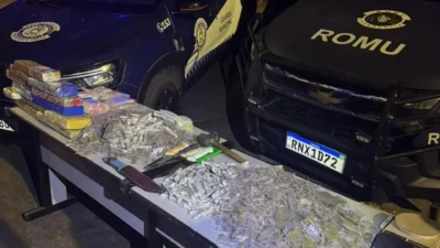 Ação da Guarda Municipal apreende mais de 10 quilos de drogas no Parque Ester
