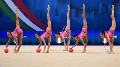 Brasil conquista ouro inédito na ginástica rítmica em etapa da Copa do Mundo