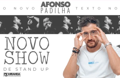 Afonso Padilha se apresenta em Campinas com novo espetáculo de stand-up
